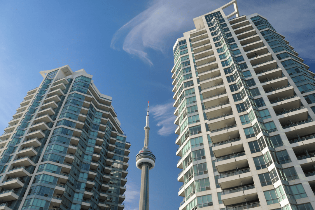 Condo Property Management Toronto condominiums with CN Tower skyline Ontario