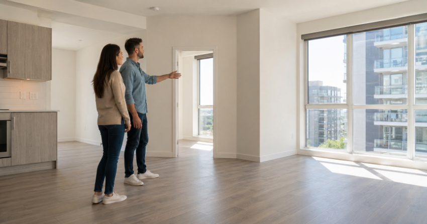Ontario condo owners reviewing rental rules and building procedures before leasing a unit
